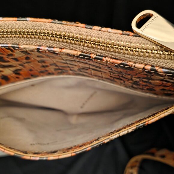 Brahmin Shayna Melbourne Crossbody and Ady Wallet Leopard Cub ***Bundle*** - Picture 6 of 11